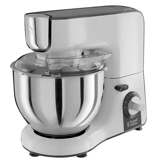 Russell Hobbs Go Create 5L Stand Mixer Electric Food Mixing Baking White Kitchen