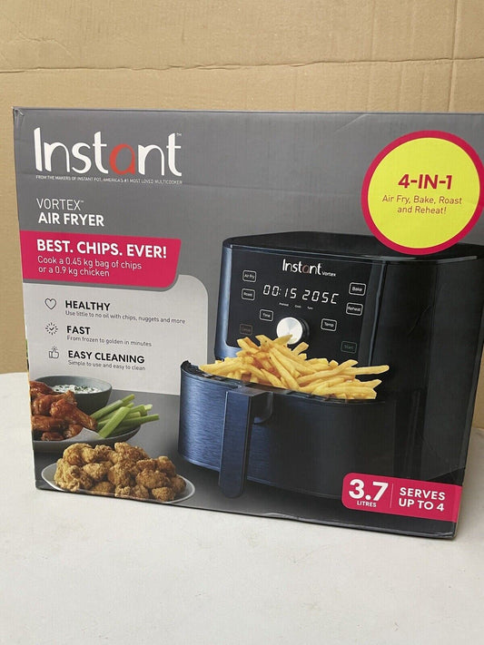 INSTANT Vortex 1650W 4-In-1 Kitchen Food Healthy Chips Multi use black Air Fryer