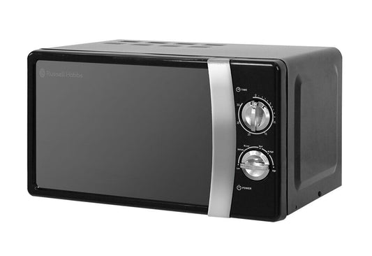 Russell Hobbs Microwave RHMM701B-N Colours Plus 17 Litre Manual Dial Black