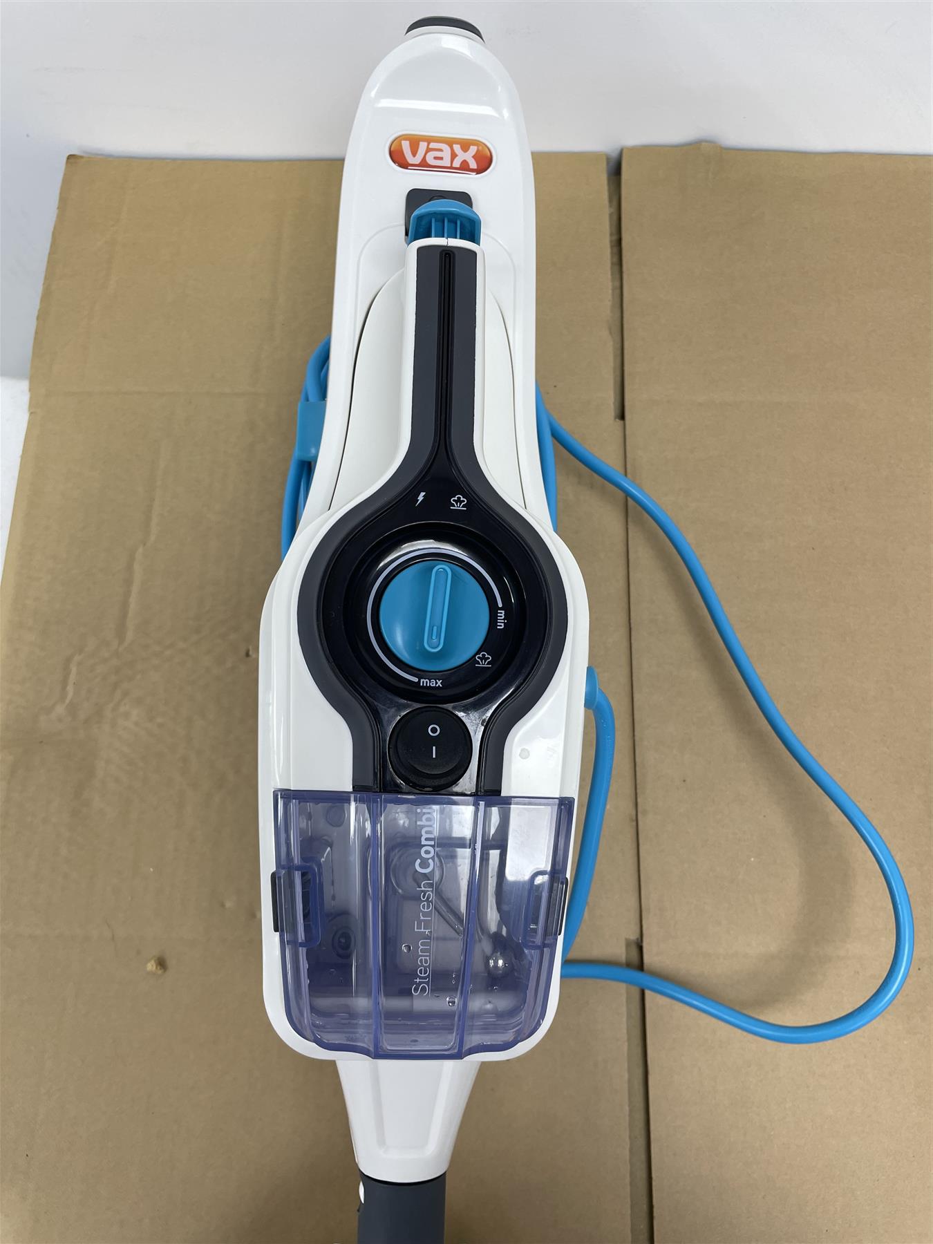 Vax Steam Cleaner Steam Fresh Combi Classic S86-SF-CC Mop Detachable Handheld White & Blue