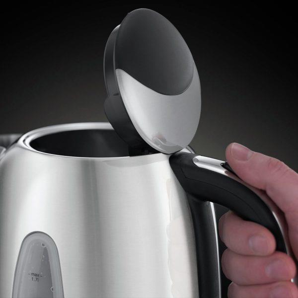 Russell Hobbs Kettle Worcester Stainless Steel rapid boil hot water illumination