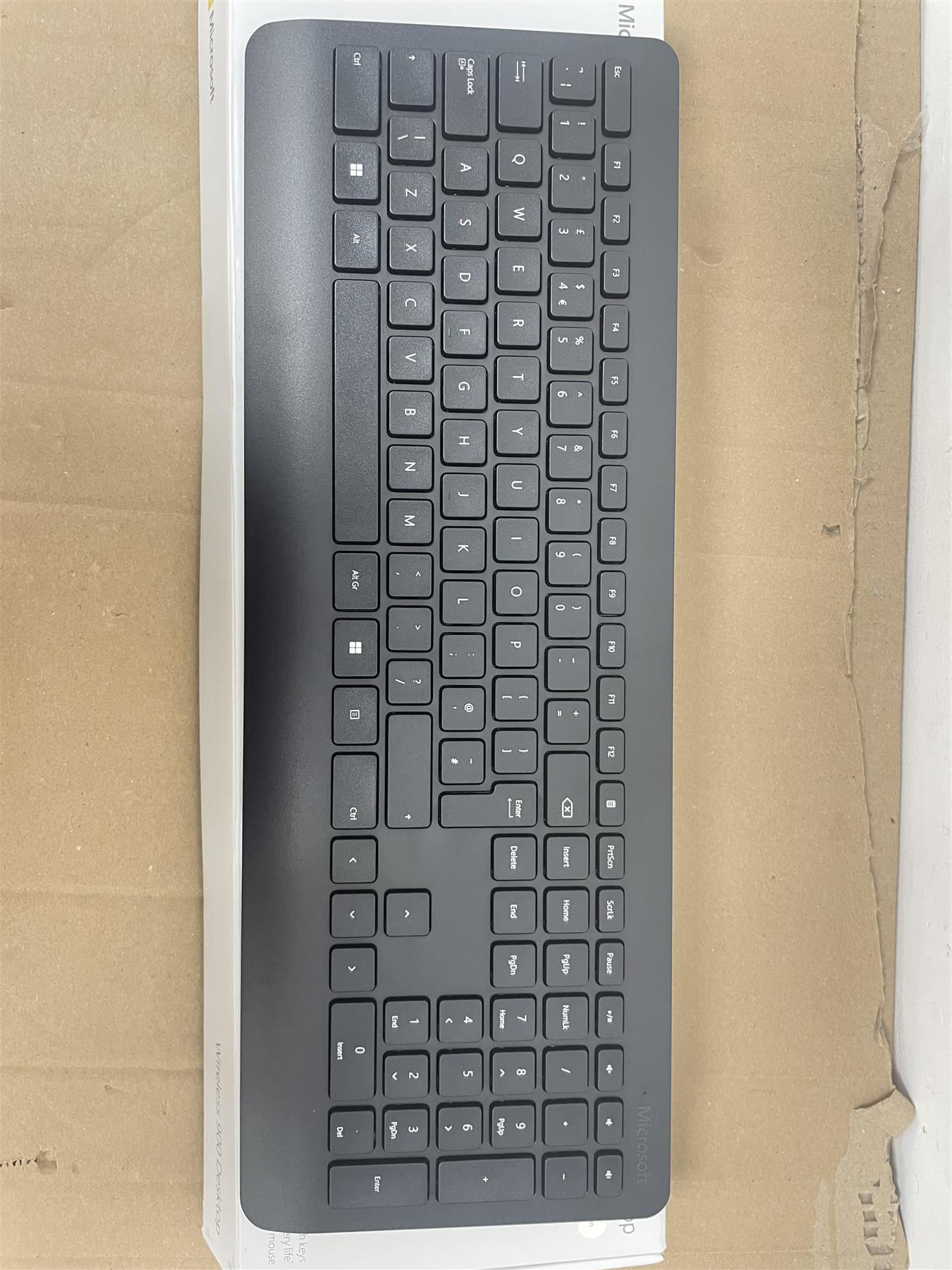 Microsoft PT3-00006 Wireless Desktop 900 Keyboard and Mouse - Black