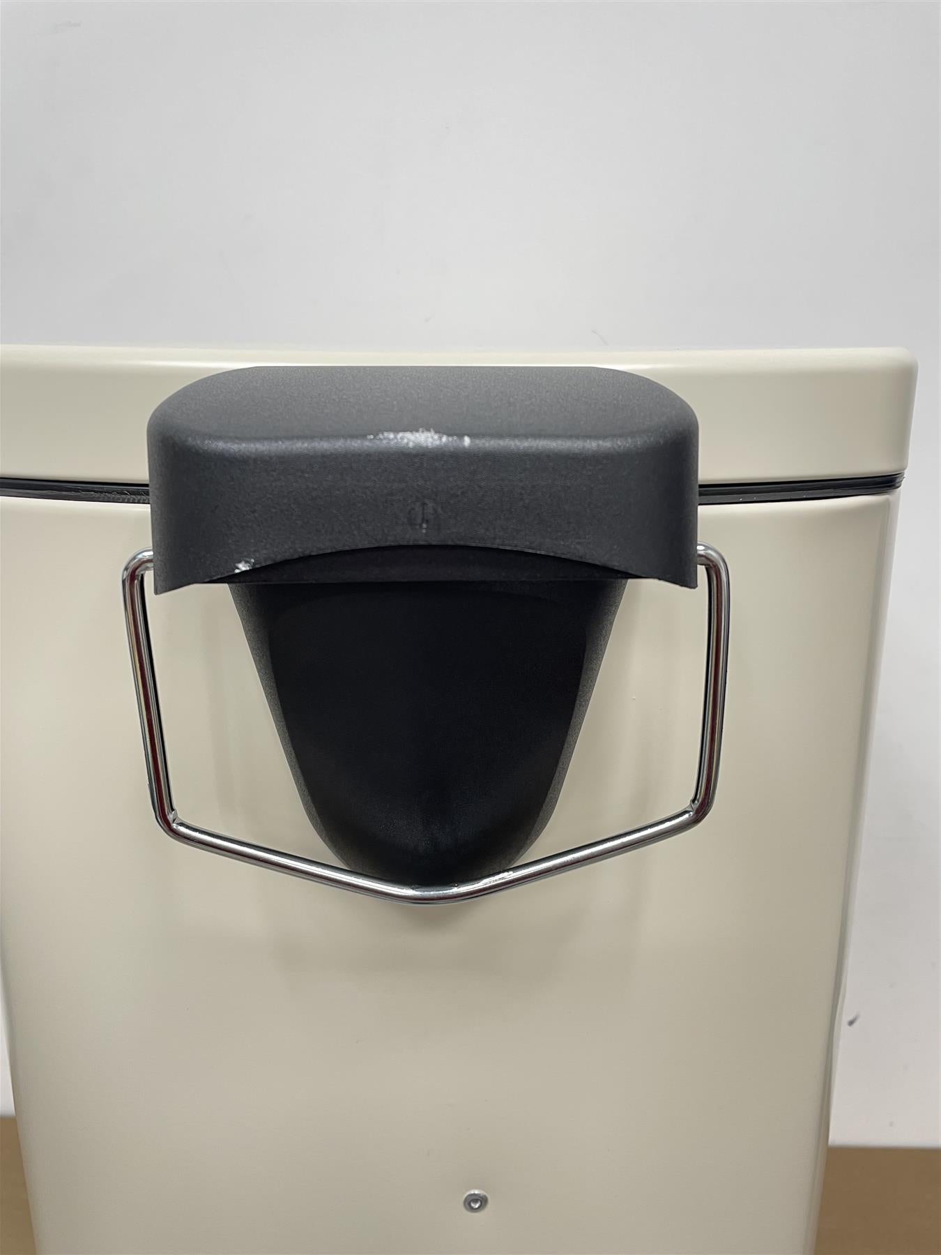 Habitat 50 Litre Wide Foot Pedal Bin Easy Rubbish Disposal Silent Lid Lifting