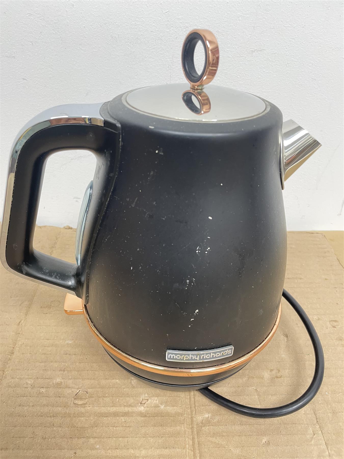 Morphy Richards Evoke Jug Kettle Special Edition 104414 Jug Kettle Black and Rose Gold