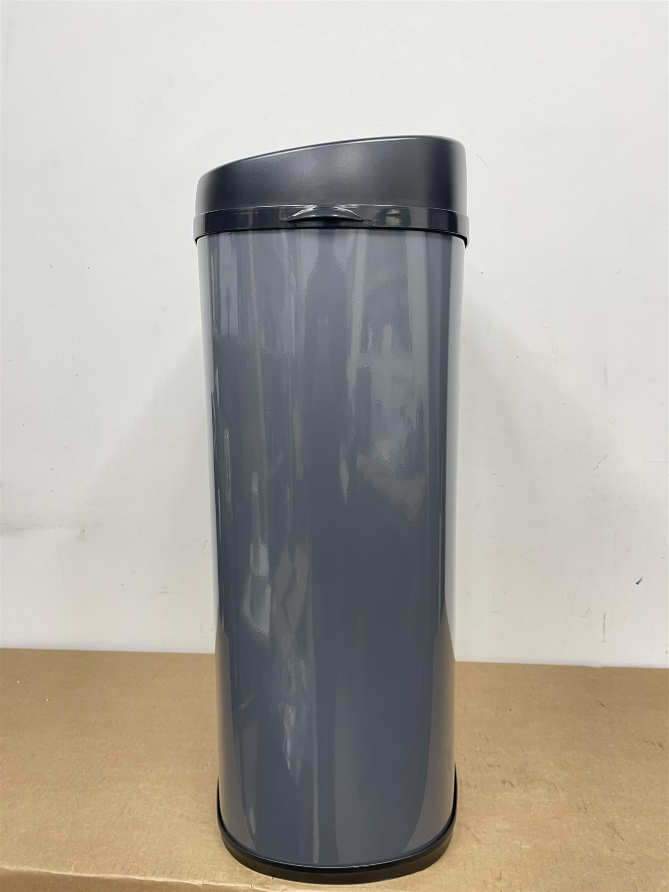 Tower Recycling 42 Litre Square Sensor Bin lid automatically opens - black