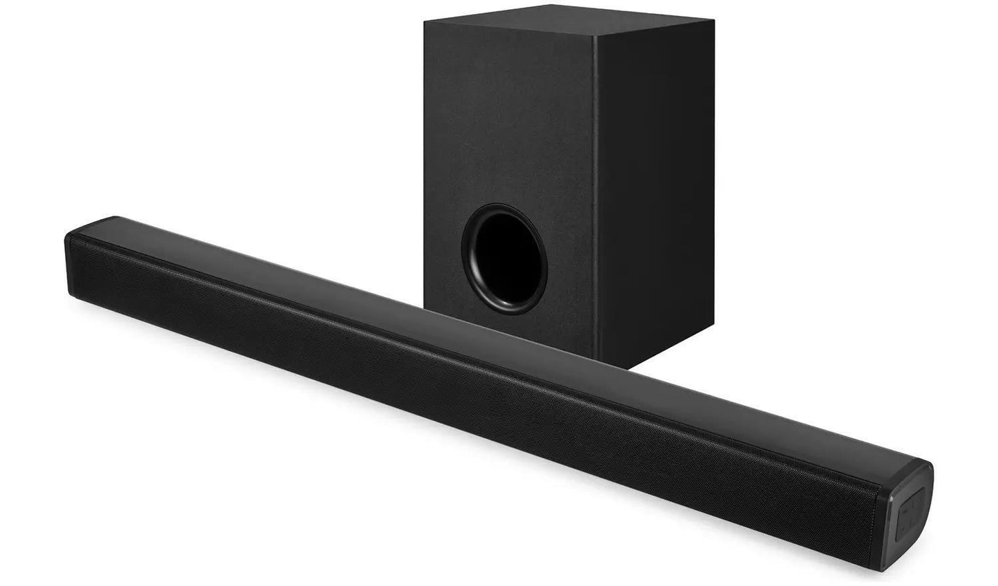 Bush SR190DG 2.1Ch Home Theater Bluetooth Speaker Soundbar Wireless Sub woofer