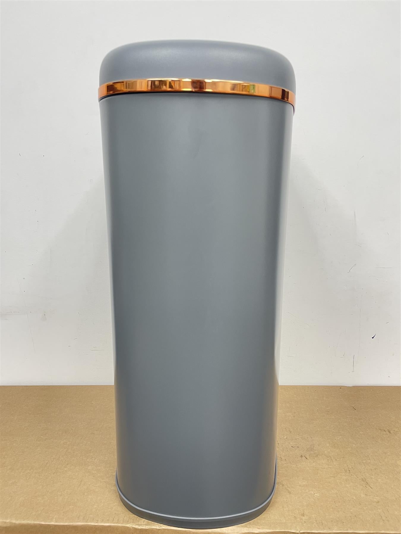 Tower Cavaletto 58L Sensor Bin Grey/Rose Gold Household Bin Auto Lid