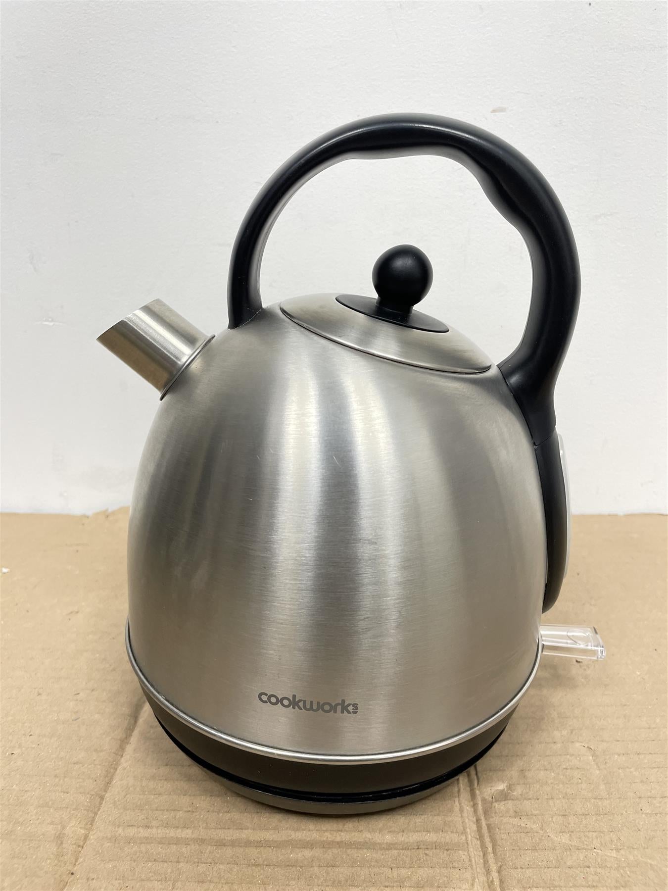 COOKWORKS 1.7L STAINLESS STEEL DOME KETTLE