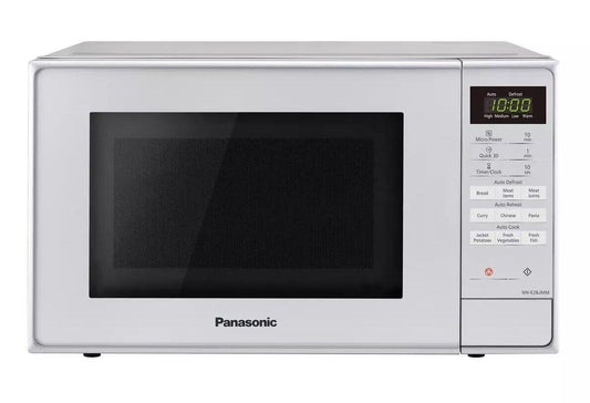 Panasonic Standard 20L Microwave  800W NN-E28JMM Defrost 9 preset Silver