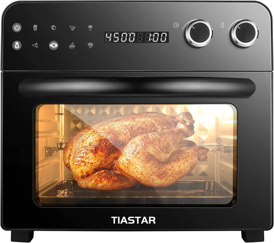 Tiastar Digital Air Fryer 23L Mini Oven with LED Display Oil Free Cooking 1700W