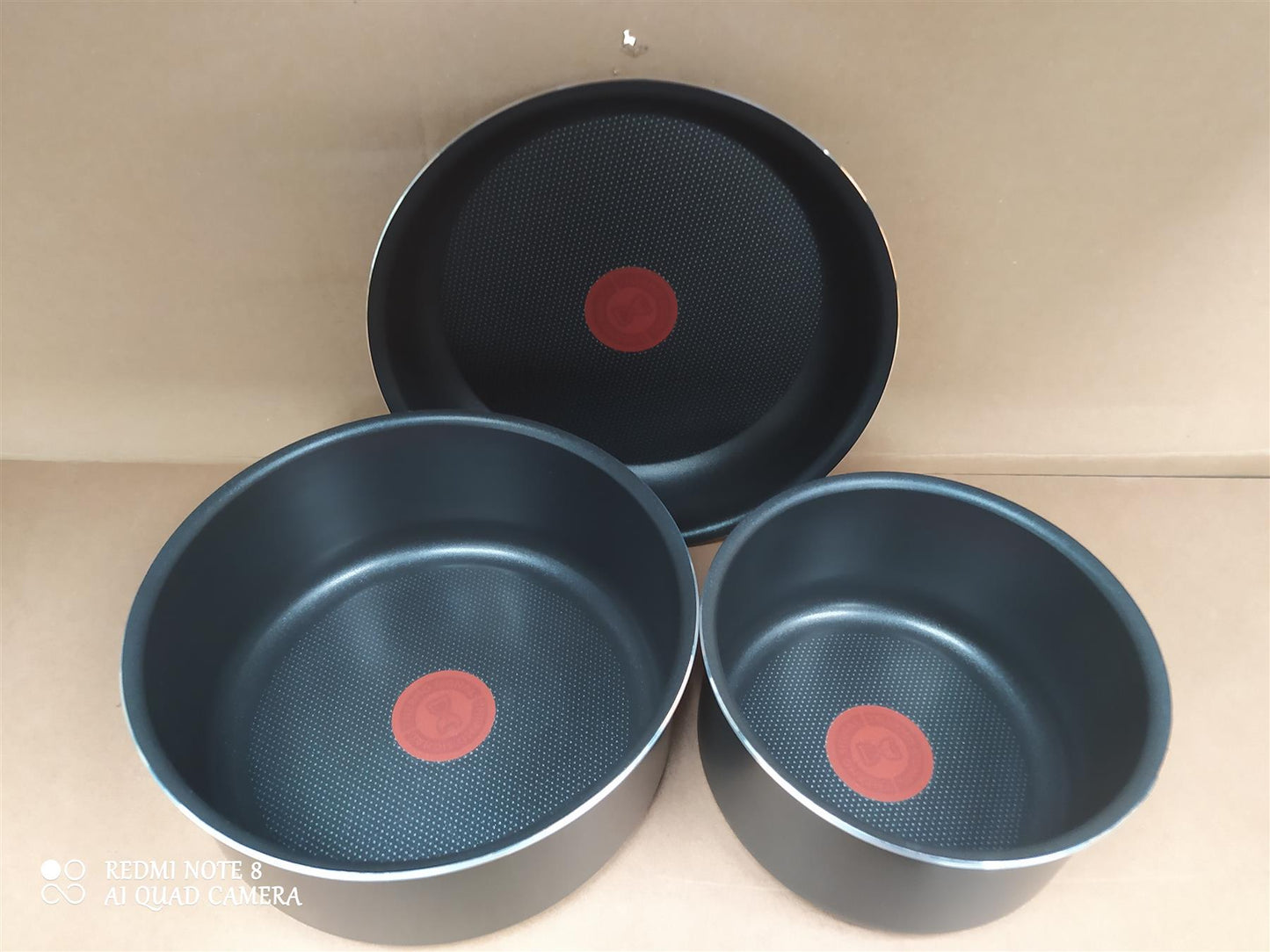 Tefal Ingenio13 Piece Aluminium Pan Set Non stick Cookware with Lids Bakelite