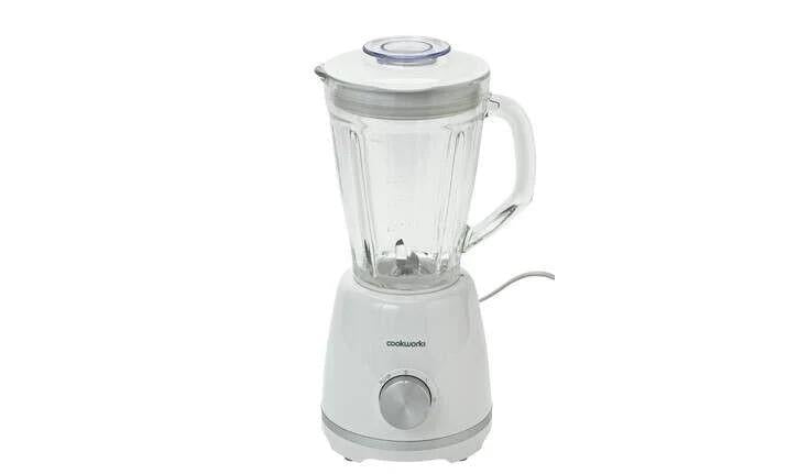 Cookworks Blender 1.5L GLASS Jug mixer smoothie milkshake Food Processor Maker