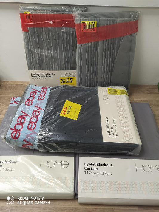 untested Joblot Bundle Curtain Wholesale Stock Warehouse Clearance Sale Job Lot