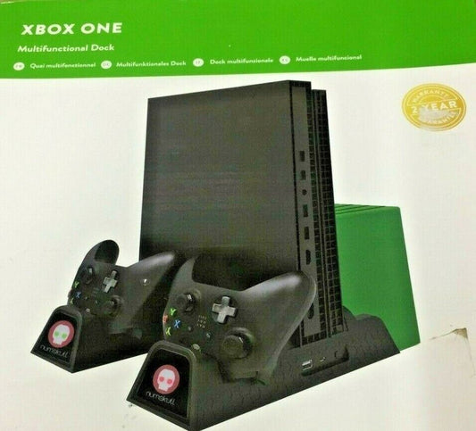 NUMSKULL XBOX ONE  5 IN 1 DOCKING STATION CONSOLE STAND GAME CONTROLLER CHARGER