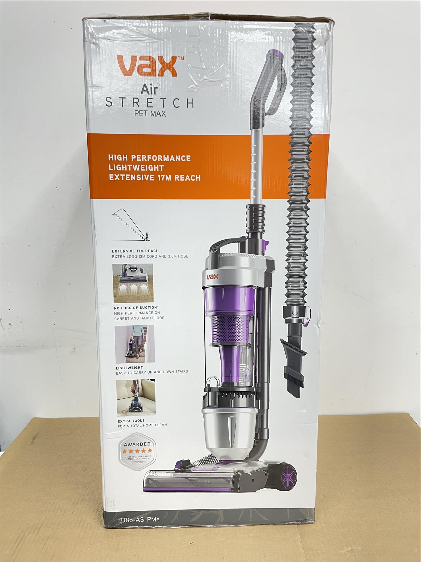 Vax Air Stretch Pet Max MULTI CYCLONIC TECHNOLOGY  U85-AS-PMe