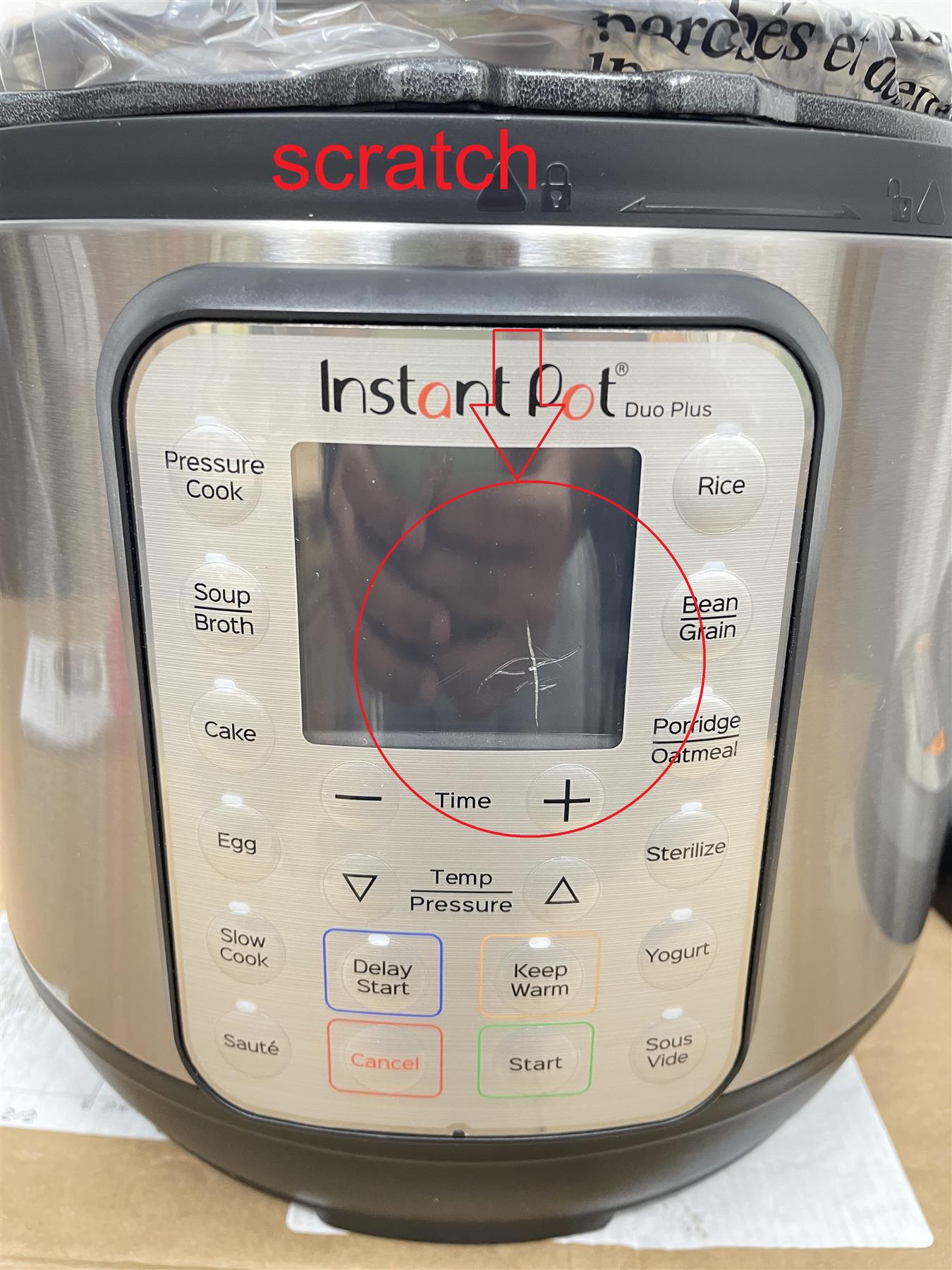 INSTANT POT DUO-SV MULTI USE PRESSURE COOKER