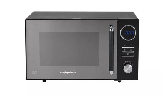 Morphy Richards Microwave Oven 800W Food reheat Defrost Standard - Black