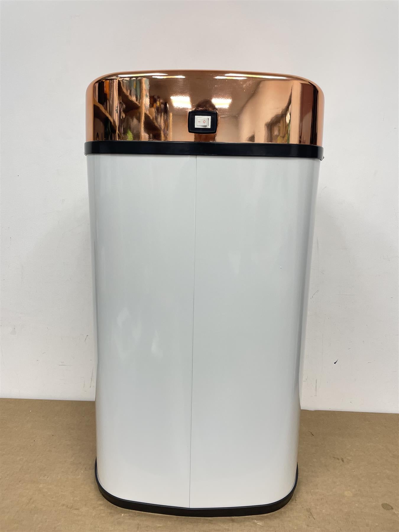 Tower T80904RW Kitchen Bin with Sensor Lid, Automatic Soft-Close 58L