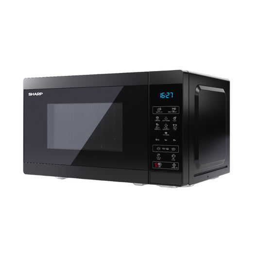 Sharp  Microwave  YC-MS02U-B 800W 20L Digital touch Defrost 8 preset Black