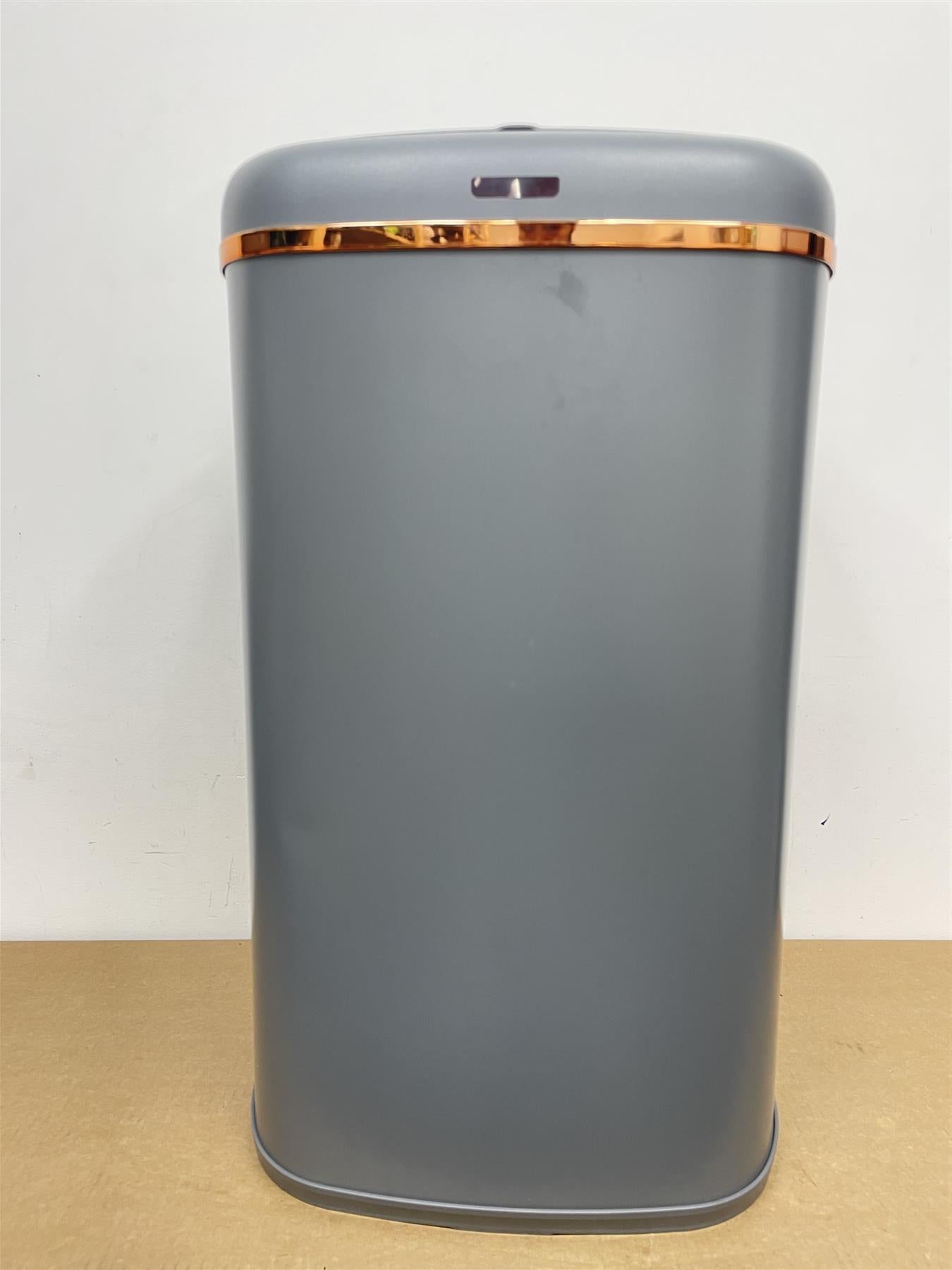 Tower Cavaletto 58L Sensor Bin Grey/Rose Gold Household Bin Auto Lid