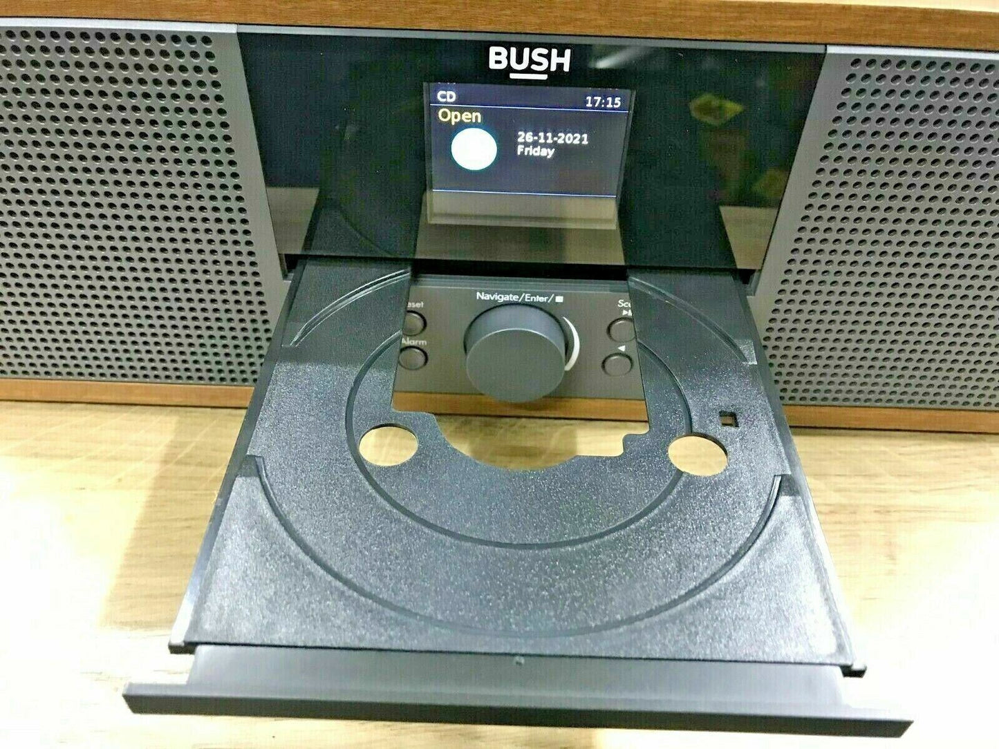 Bush All-In-One Bluetooth DAB FM Radio RDS CD Micro System USB MP3 Stereo 20W