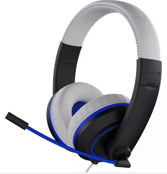 Gioteck XH100P WIRED Headset Stereo Gaming playstation xbox Blue