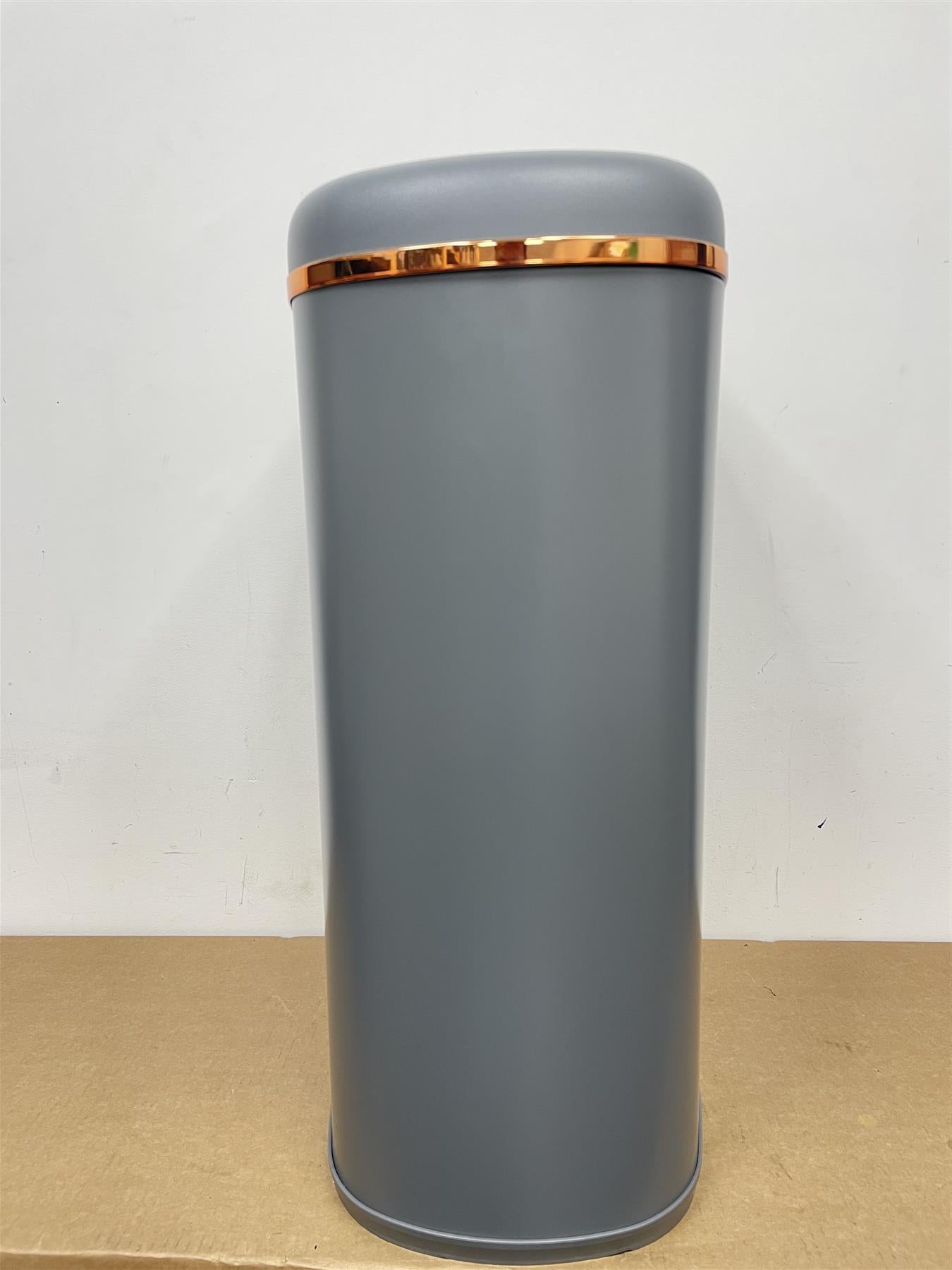 Tower Cavaletto 58L Sensor Bin Grey/Rose Gold Household Bin Auto Lid