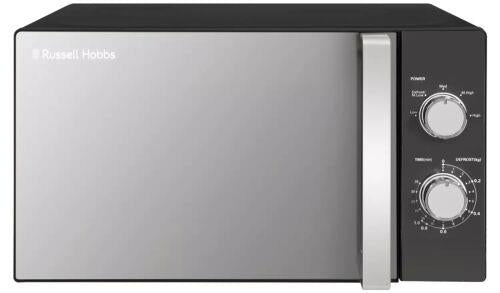 Russell Hobbs Microwave Oven  800W Standard Food reheat Defrost  - Black