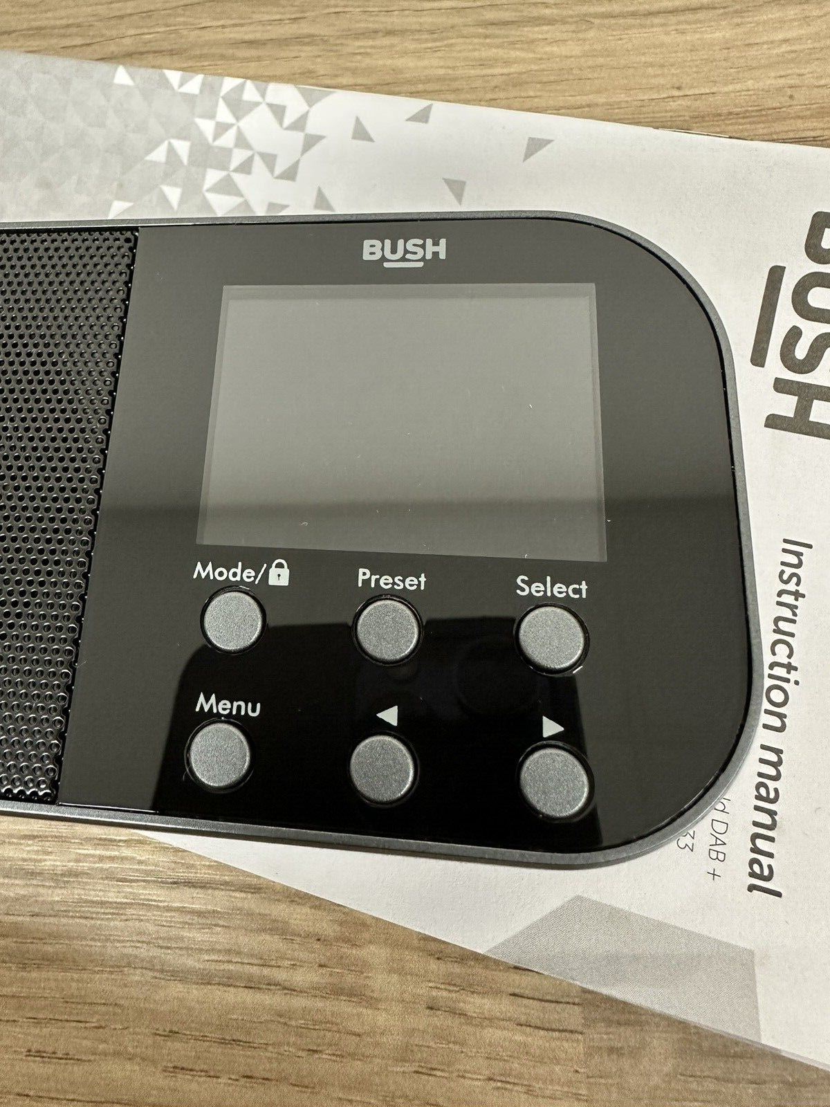 Bush Handheld portable Pocket Personal DAB+ Radio built-in Rechargeable Battery