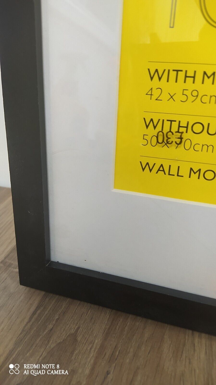 John lewis frame 42x59 CM/ 16.5x23 INCH joblot of 2 peices