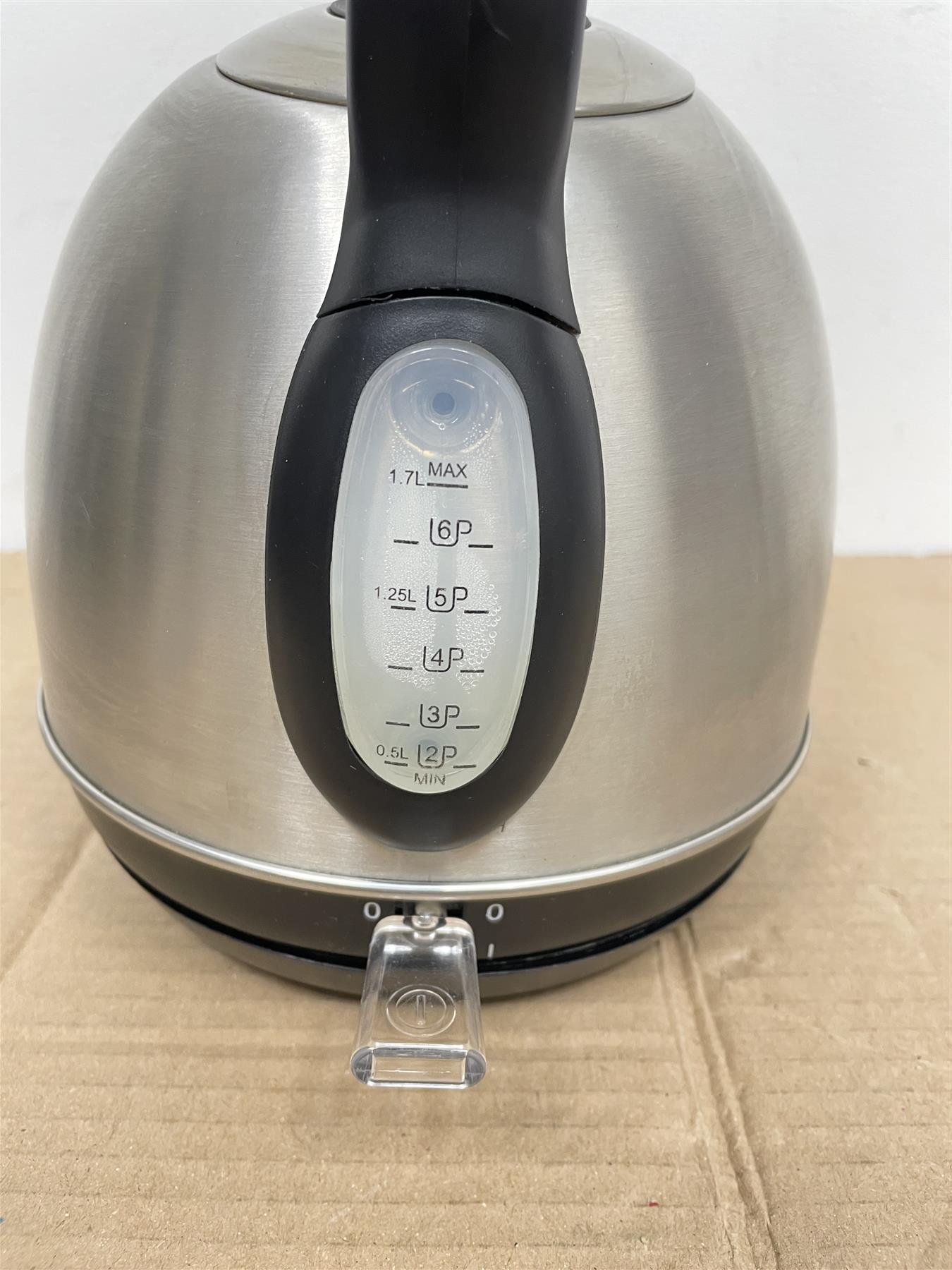 COOKWORKS 1.7L STAINLESS STEEL DOME KETTLE