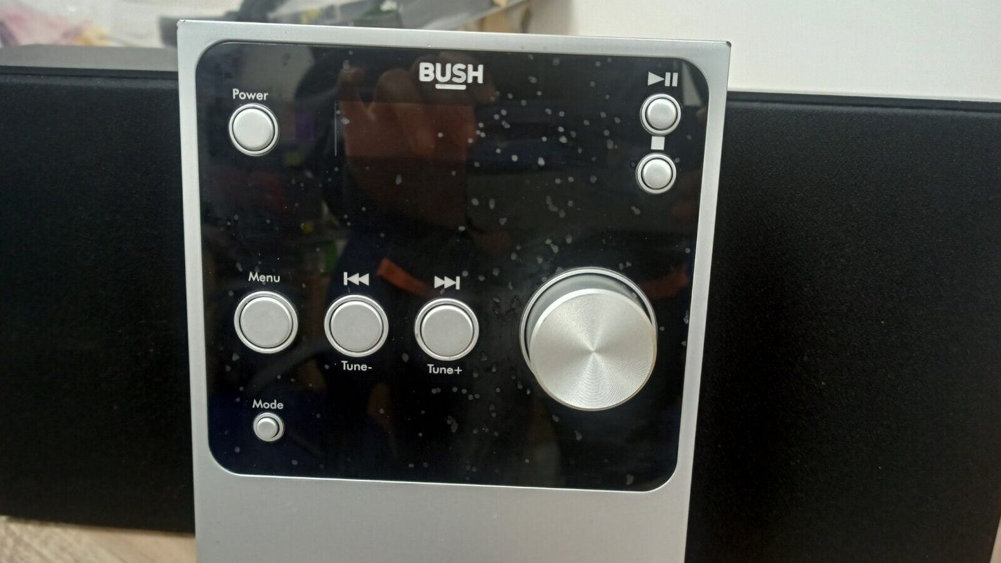 Bush Micro System CD Player FM DAB Bluetooth Hi-Fi Stereo Music Clock Radio RDS