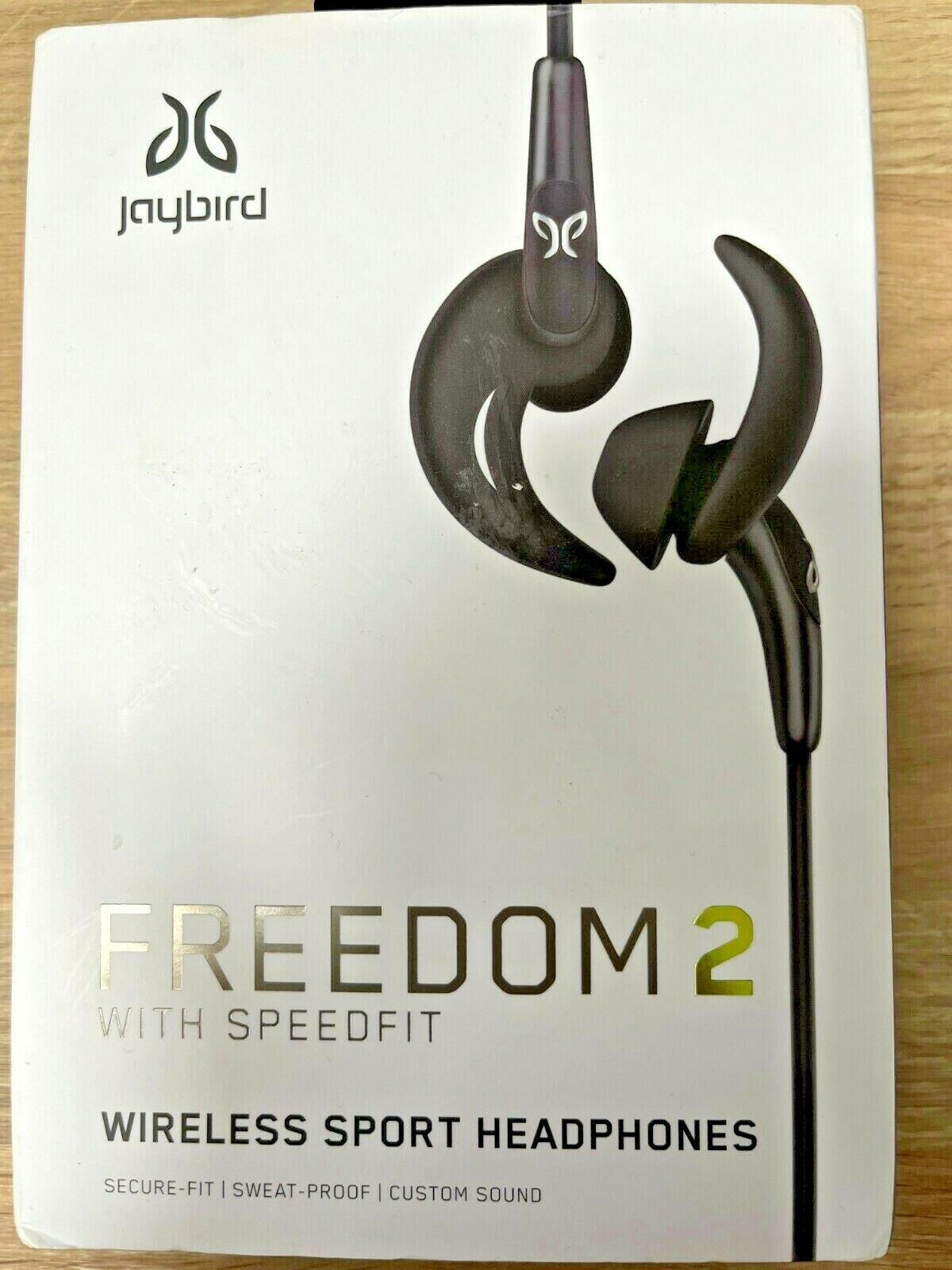 Jaybird Freedom2 Wireless Sport Headphone with Speed and secure fit sweat proof