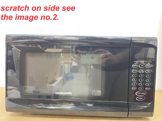 Cookworks 700W Standard Microwave- Black Absolute Breeze Digital Microwave