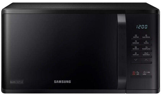 Samsung 800W 23L Standard Food Reheat Ceramic Microwave Oven MS23K3513AK - Black