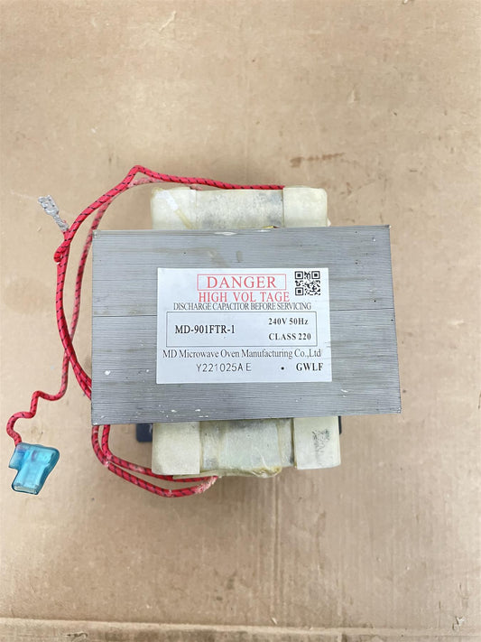 Microwave High Voltage Transformer MD-901FTR-1 240V 50Hz