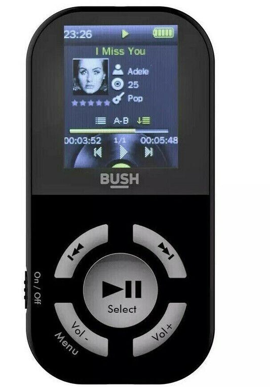 Bush Portable 16GB Sports Bluetooth MP3 Music Media Player Camera LED Display