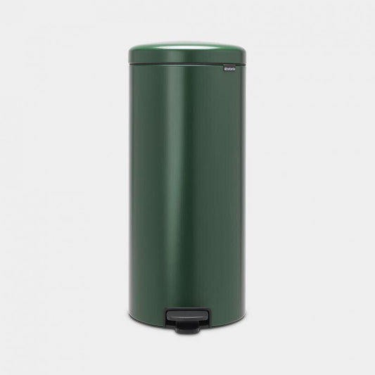 brabantia newicon pedal bin 30l Trash can inner Bucket Slim pine green