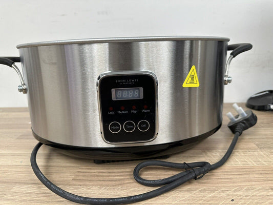 John Lewis replacement 6L slow cooker electric base unit only