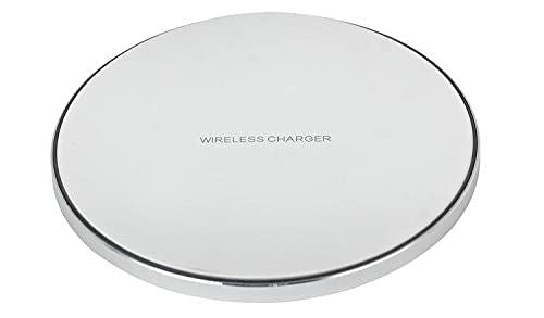 Home - 10W Wireless Fast Charge Smart Phone iPhone Charger Pad USB Powered - White