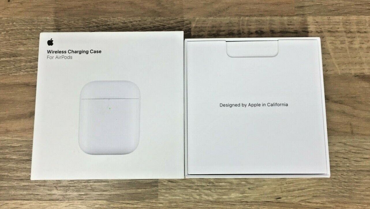 Original Apple Wireless Charging Lightning Case Bluetooth LED Indicator AirPods