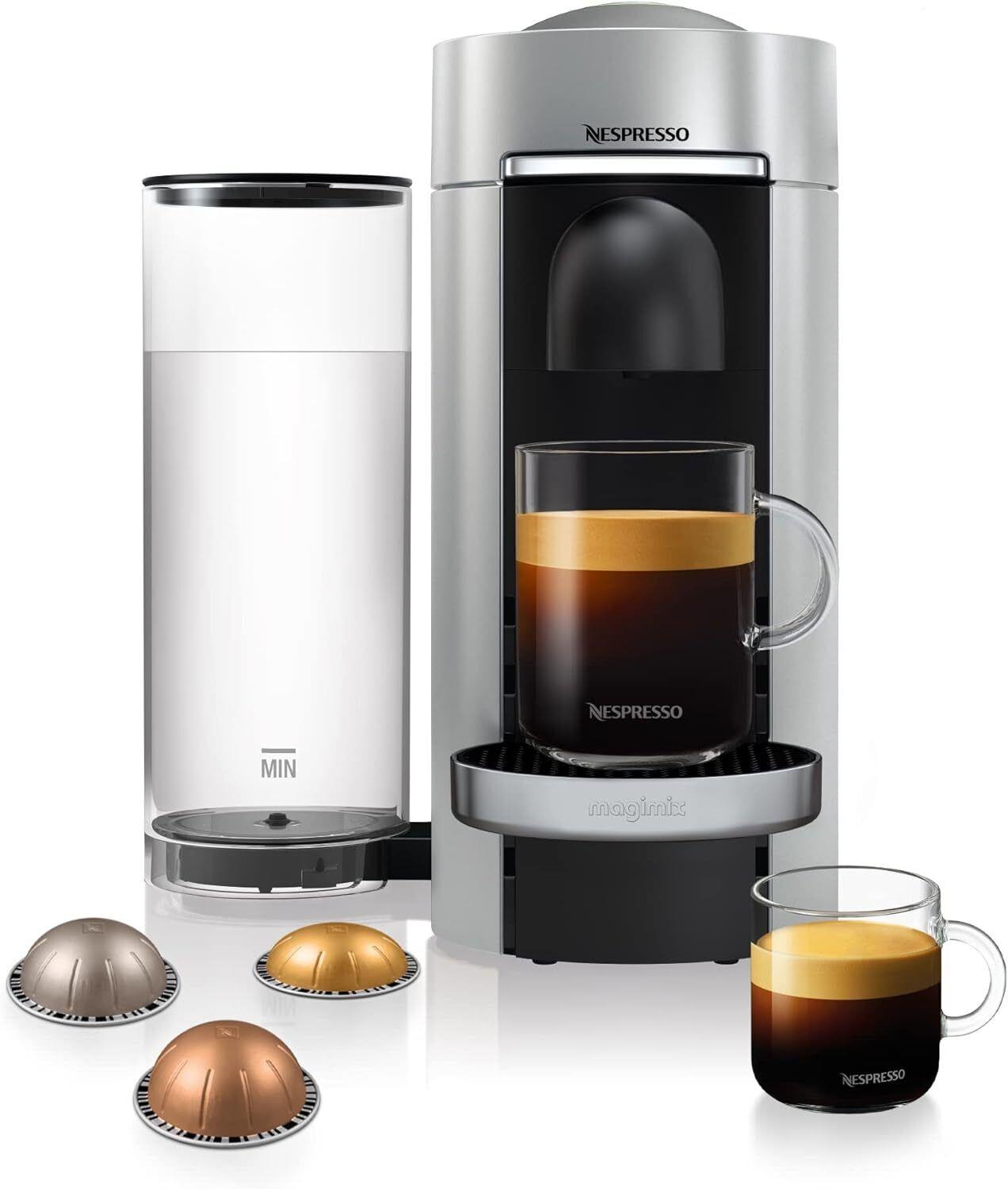 Nespresso Vertuo Plus Pod Coffee Machine Magimix Espresso Ristretto