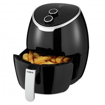 Tower Air Fryer T17061 4L Cooking Electricoil free frying grill roast - Black