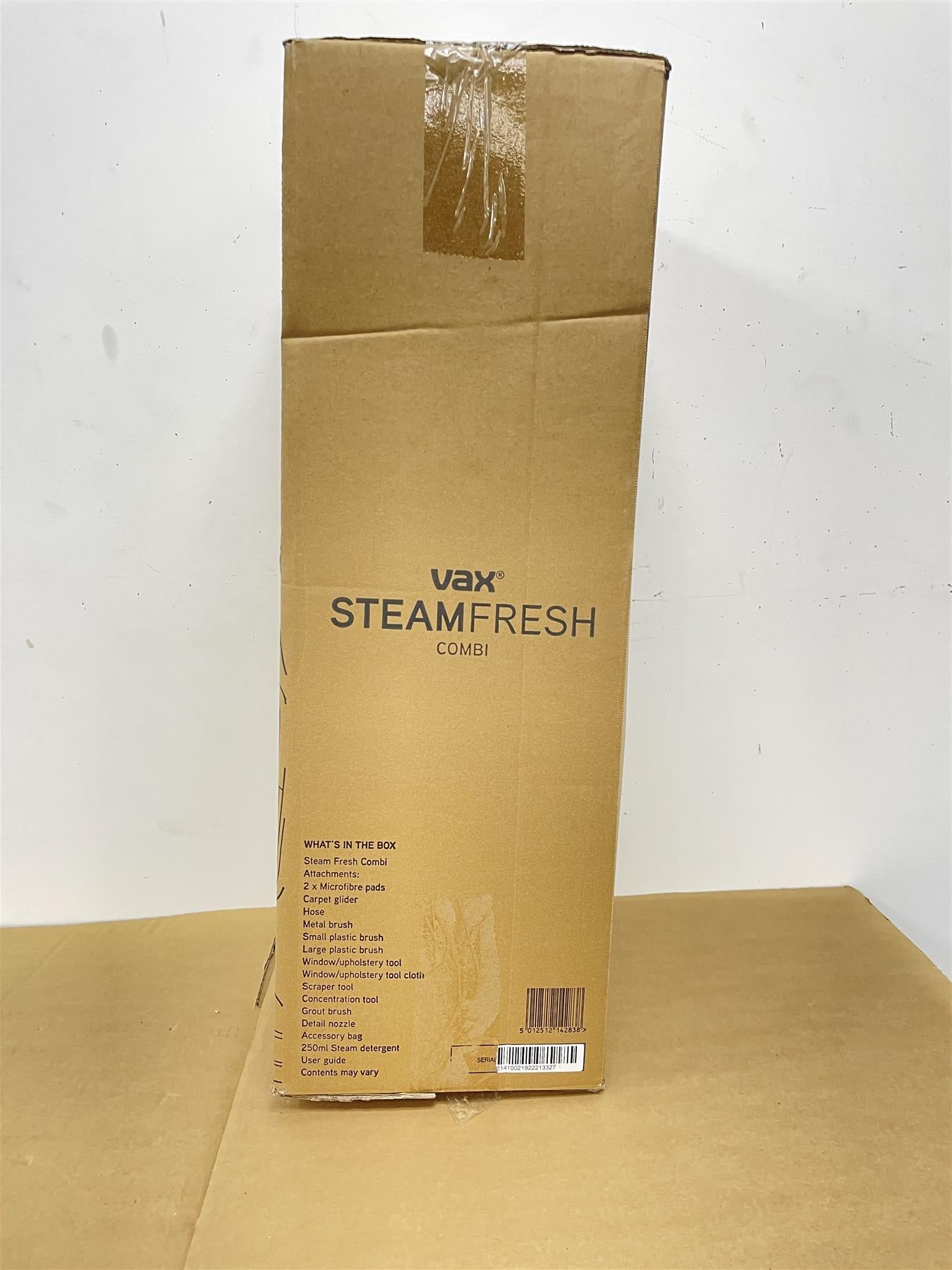 Vax Steam Cleaner Steam Fresh Combi Classic S86-SF-CC Mop Detachable Handheld White & Blue