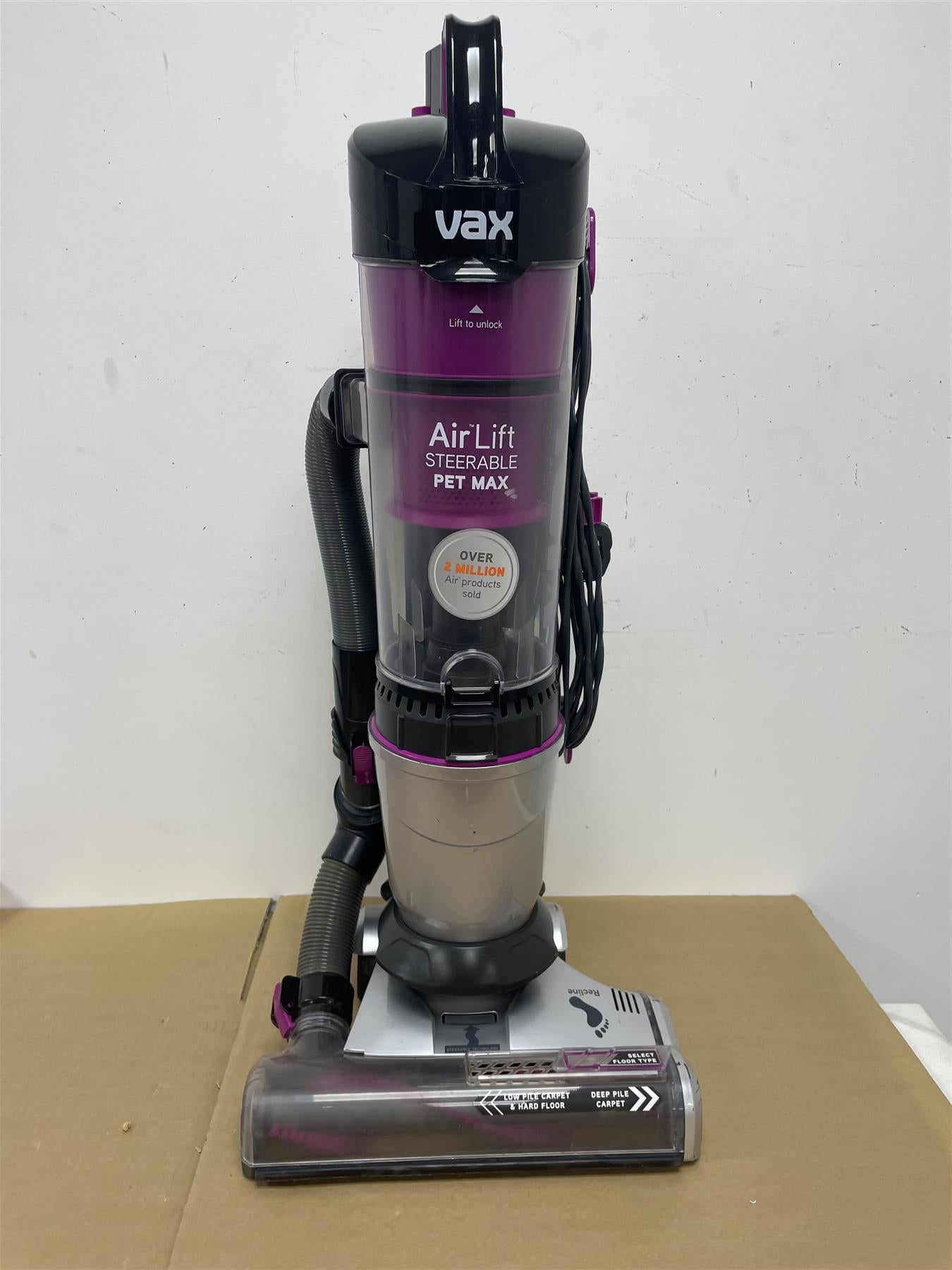 Vax UCPMSHV1 Air Lift Steerable Max Lift Away Bagless Upright Vacuum Cleaner