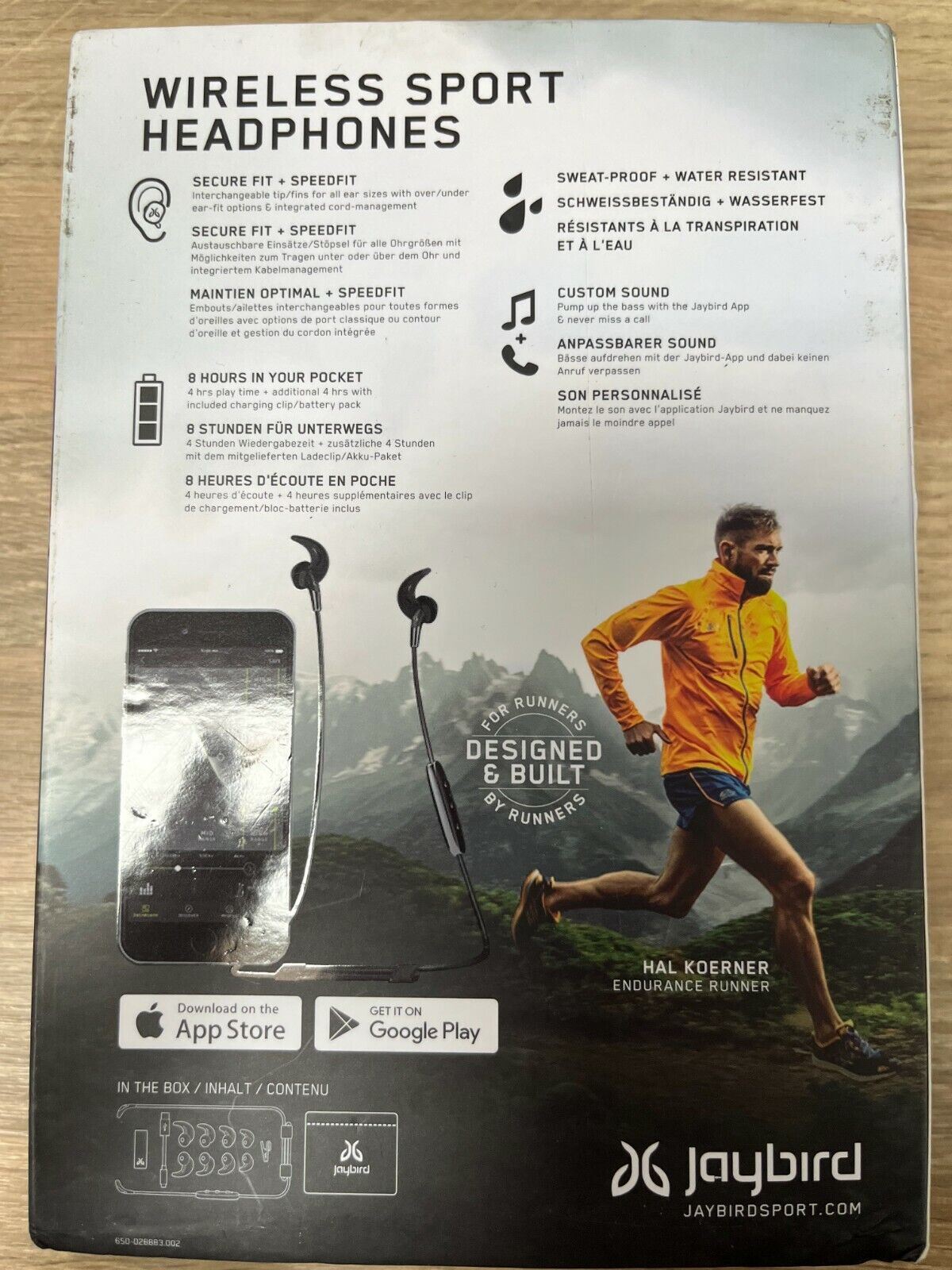 Jaybird Freedom2 Wireless Sport Headphone with Speed and secure fit sweat proof