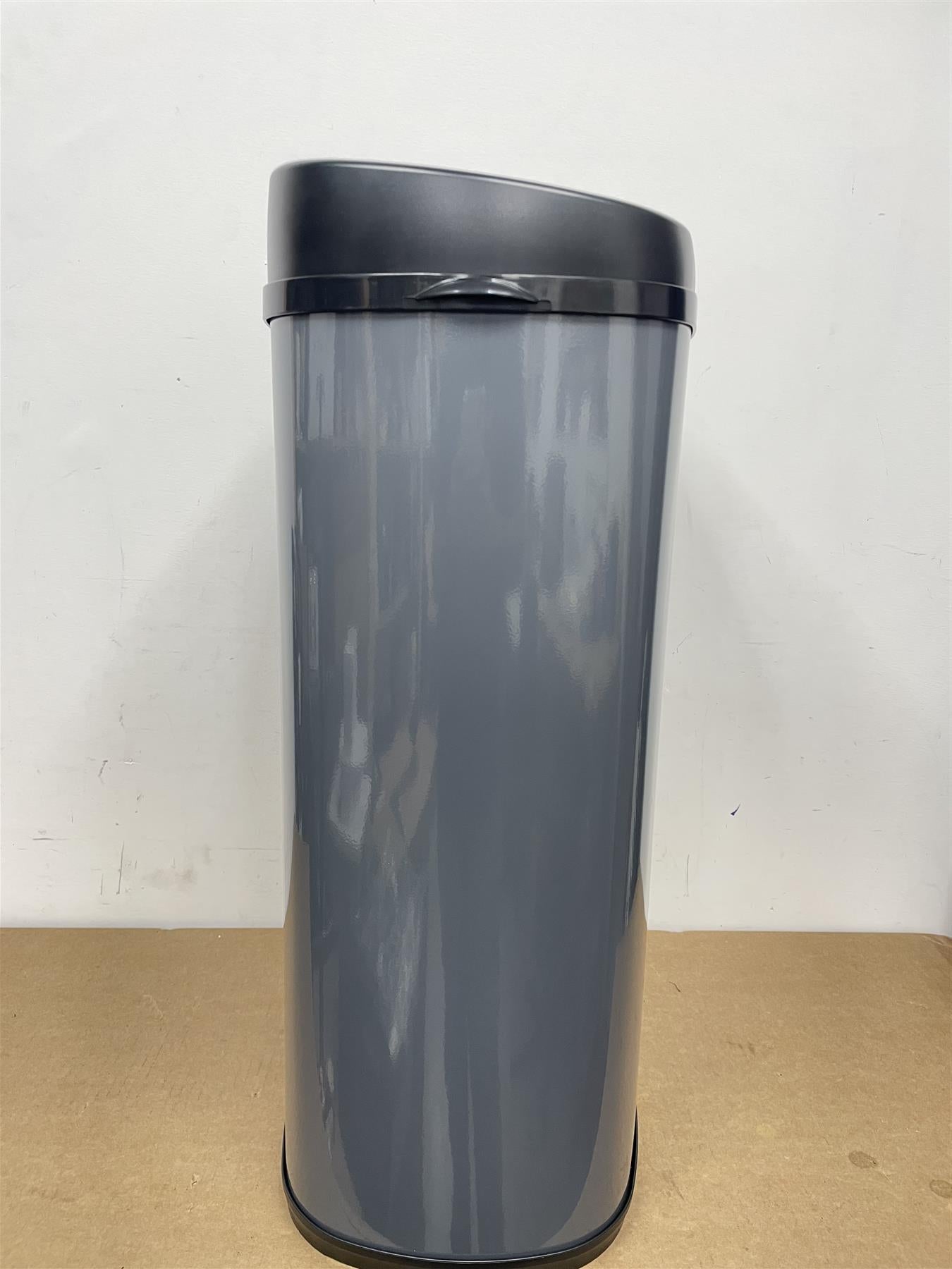 Tower Recycling 42 Litre Square Sensor Bin lid automatically opens - black