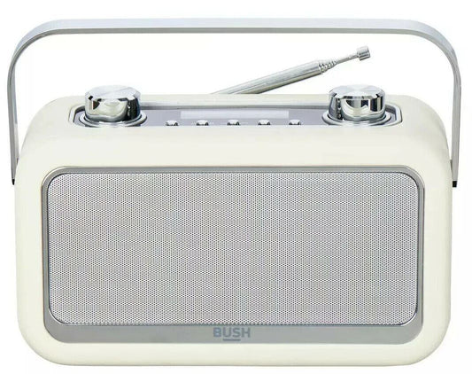 Bush Classic Portable DAB FM Radio Bluetooth Digital LCD Mains Battery 4W RMS