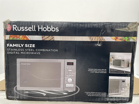 Russell Hobbs Microwave Oven Combination Food Reheat 900W  RHM2574 - S Steel