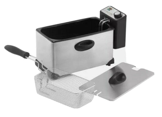 LOGIK Professional Deep Fryer 3L L30PFS12 basket thermostat Stainless steel